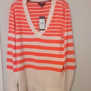 Tommy Hilfiger women's sweater top new w/tags L